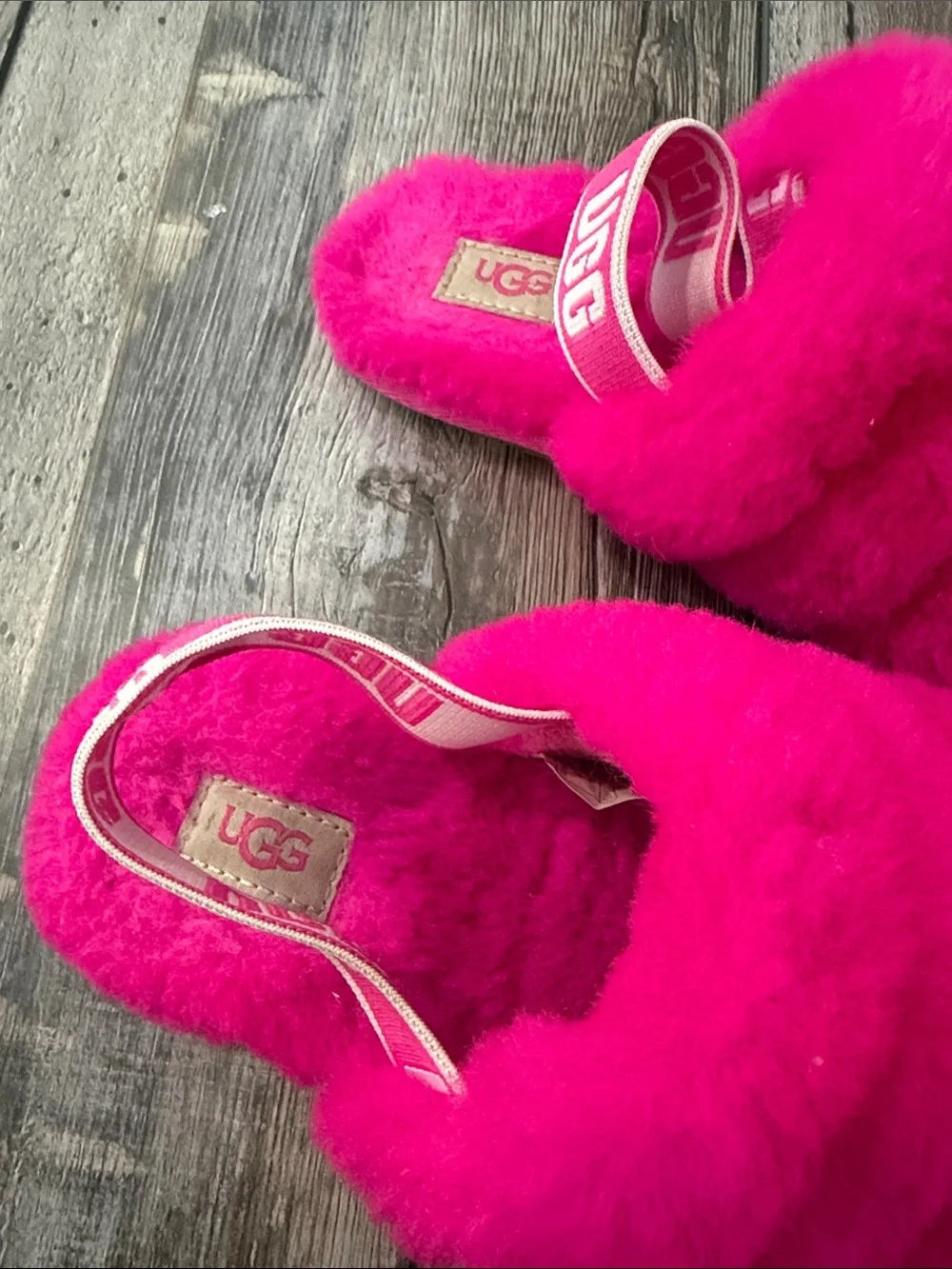 UGG Kids Fluff Yeah Slides